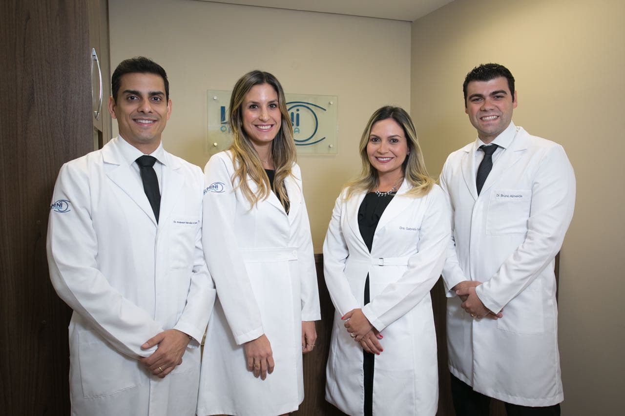 Corpo clínico da Lumini Oftalmologia